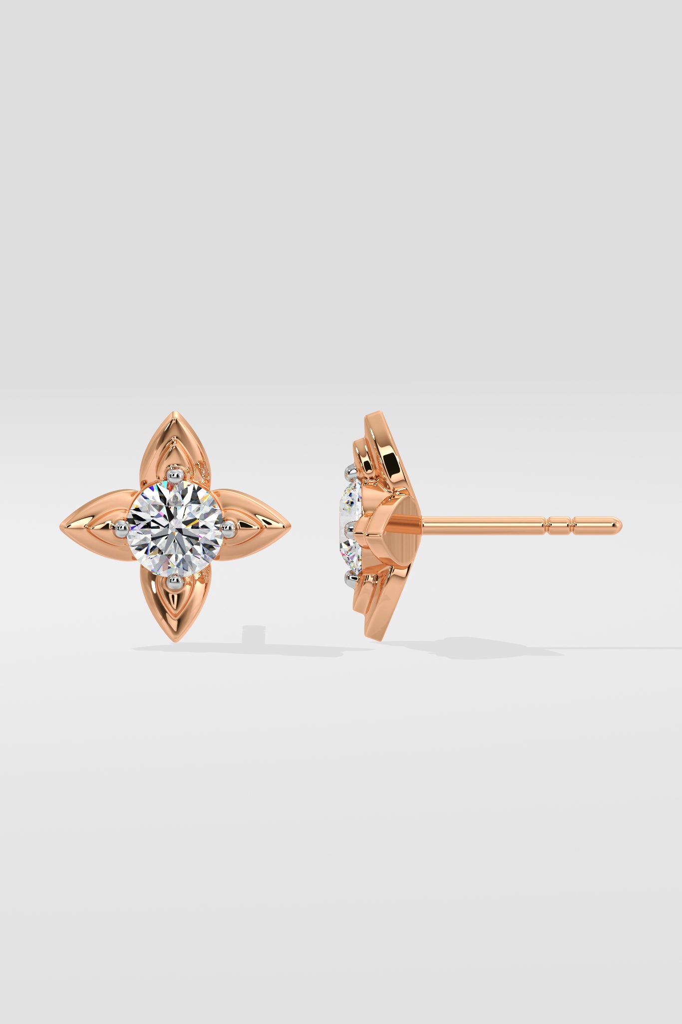 Juniper Solitaire Earrings