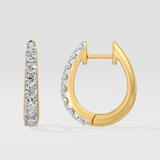 Classic Diamond Huggies