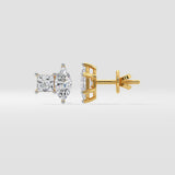 Princess & Marquise Duo Studs