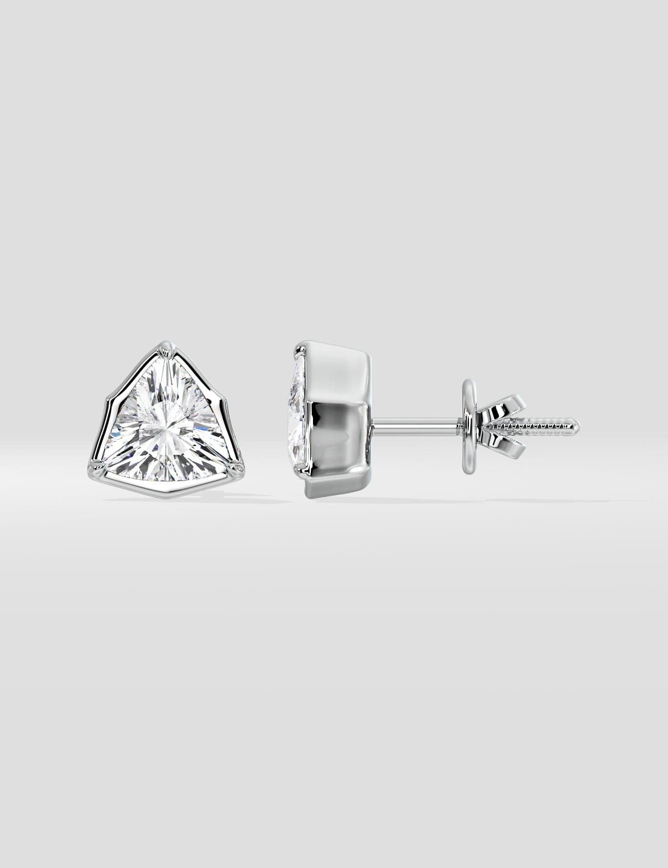 2 Ct Trillion Studs - House of Quadri