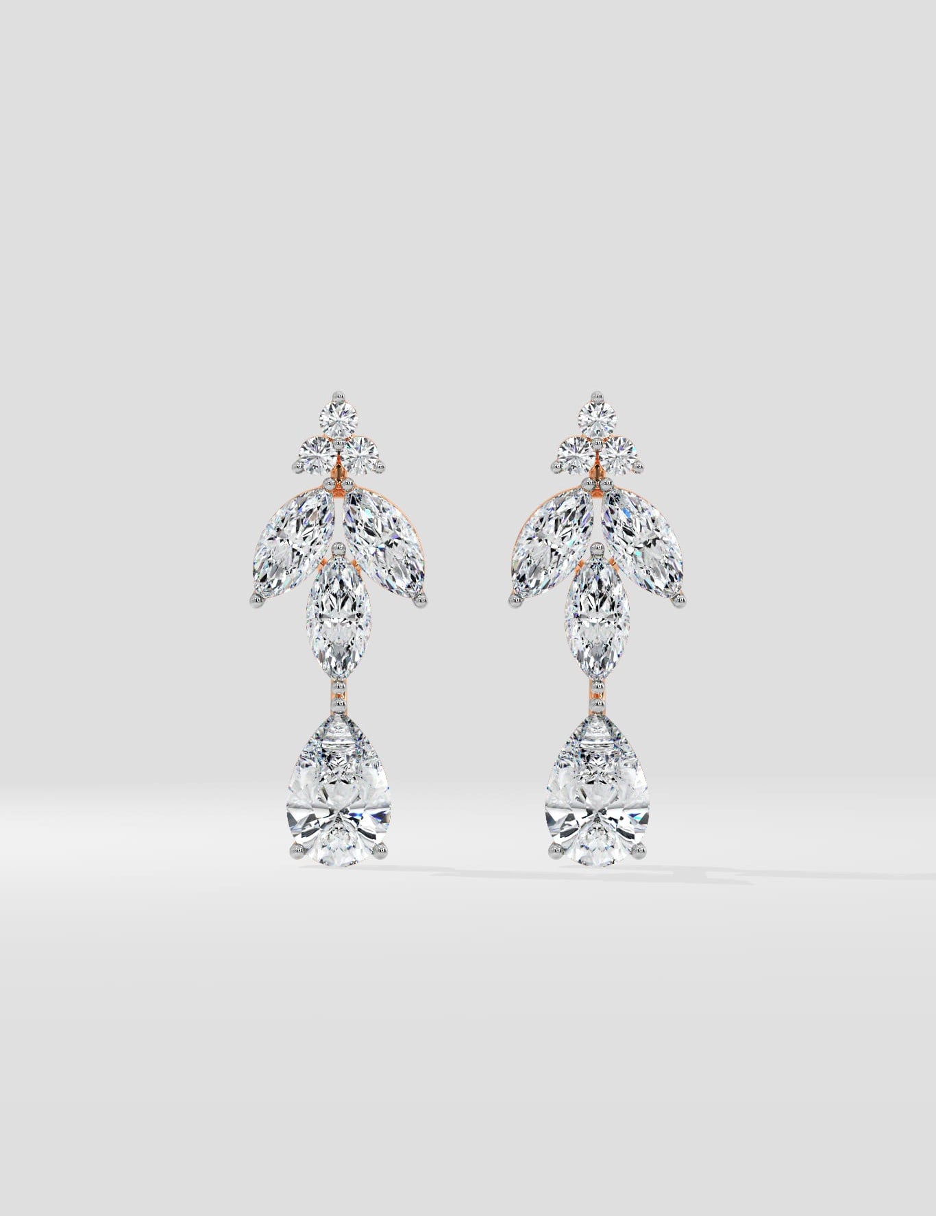 Orvela Pear Danglers - House of Quadri