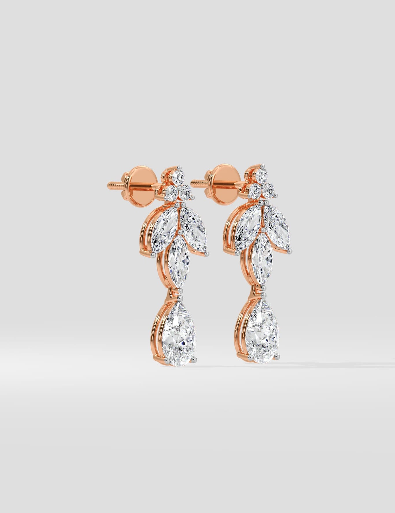 Orvela Pear Danglers - House of Quadri
