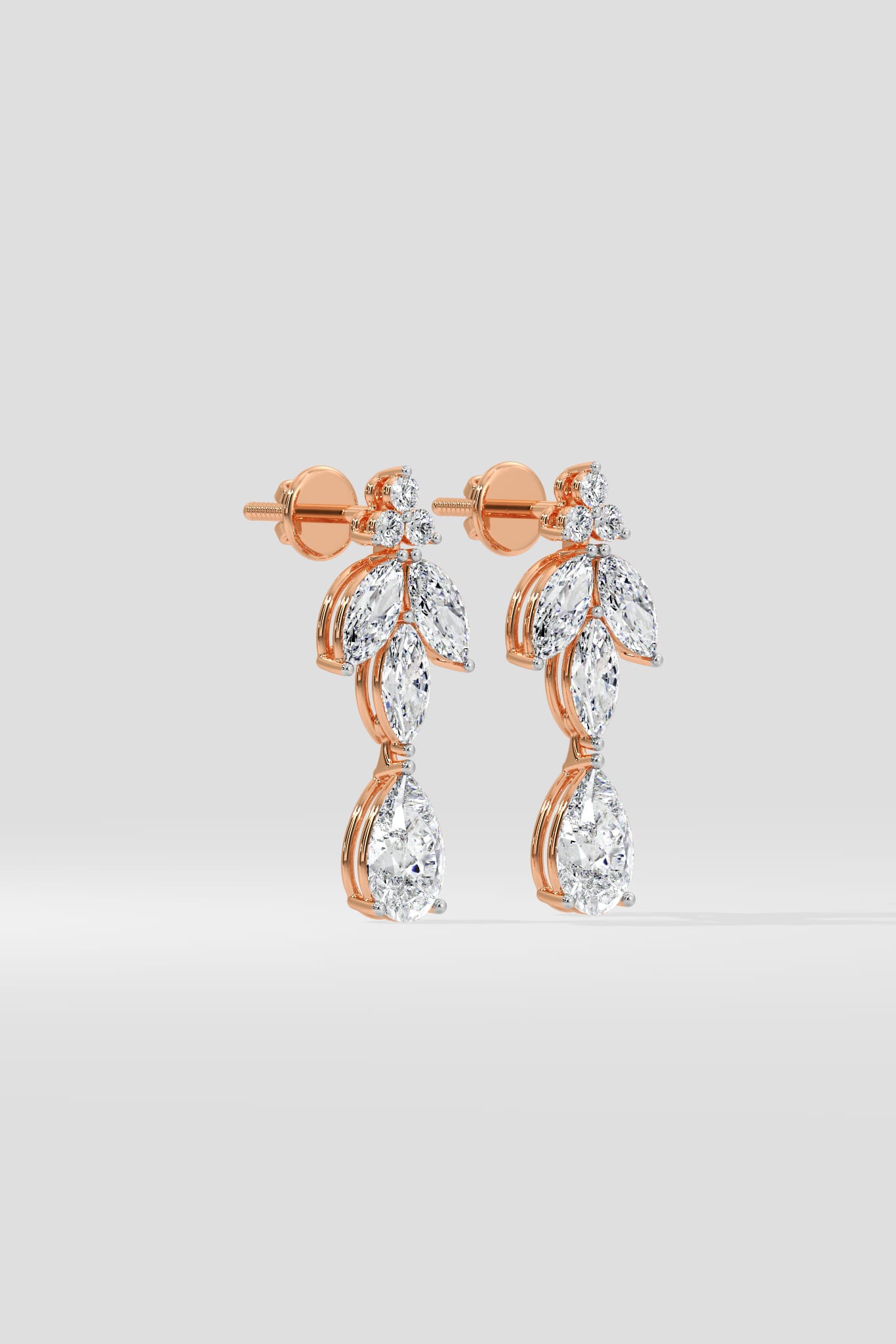 Orvela Pear Danglers - House of Quadri