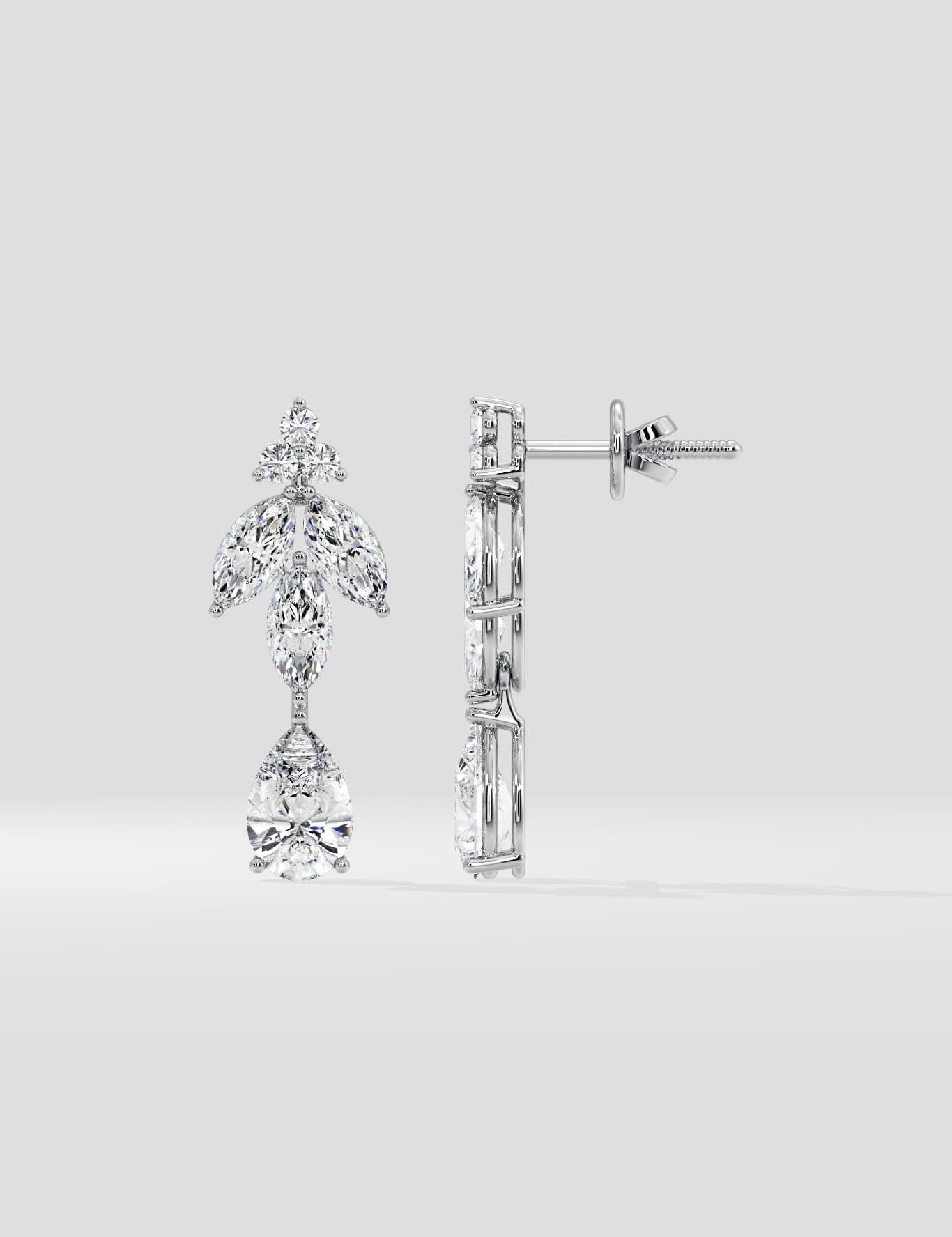 Orvela Pear Danglers - House of Quadri
