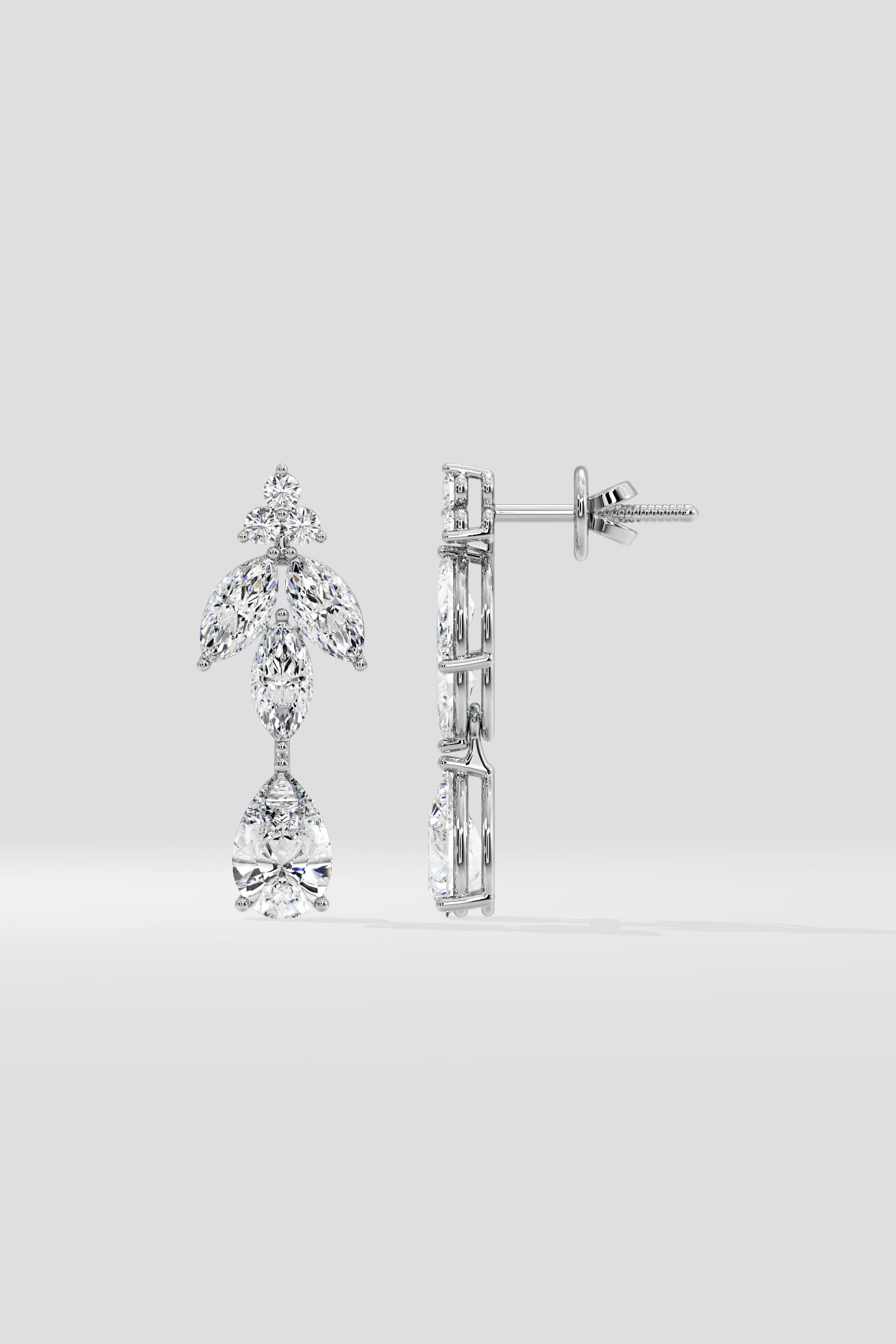 Orvela Pear Danglers - House of Quadri