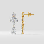 Orvela Pear Danglers - House of Quadri
