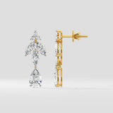 Orvela Pear Danglers - House of Quadri