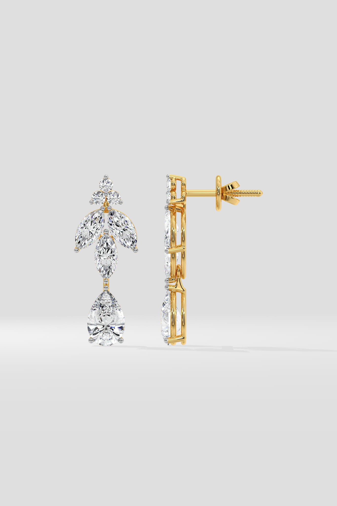Orvela Pear Danglers - House of Quadri