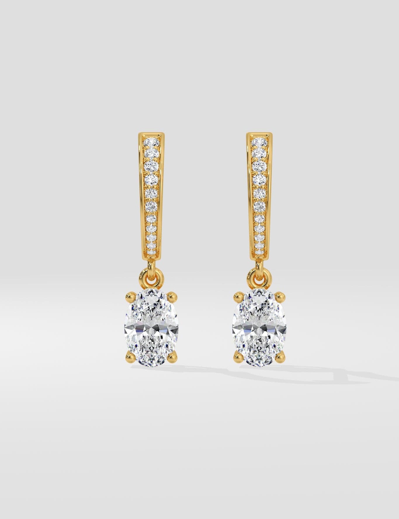 1.5 Ct Oval Arc Drops - House of Quadri