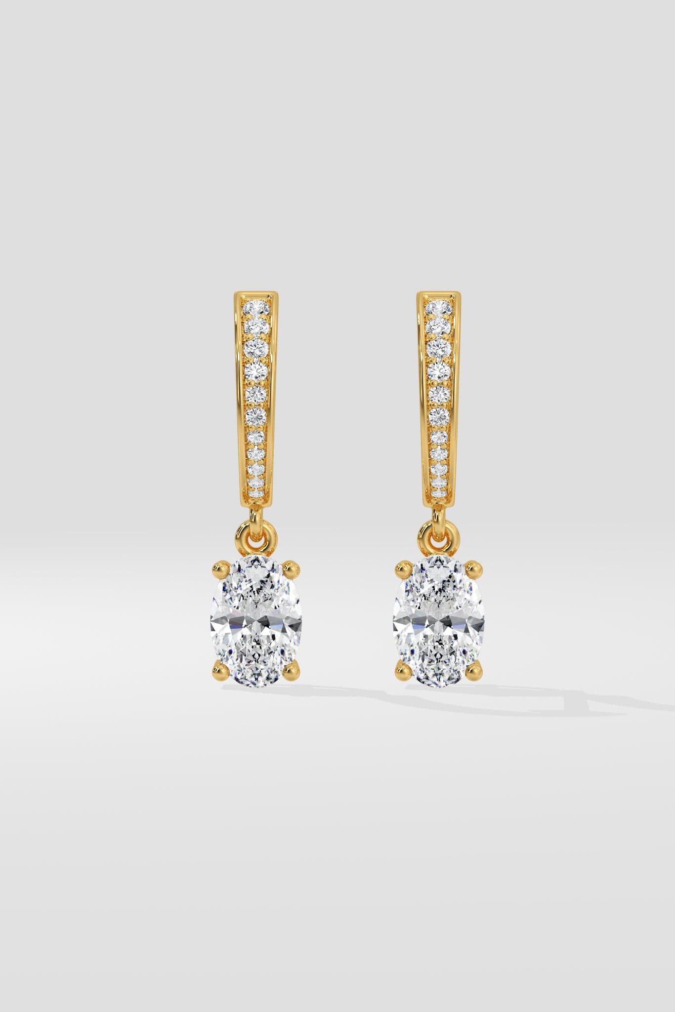 1.5 Ct Oval Arc Drops - House of Quadri