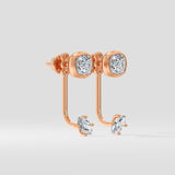 Eclipse Jacket Earrings - House of Quadri