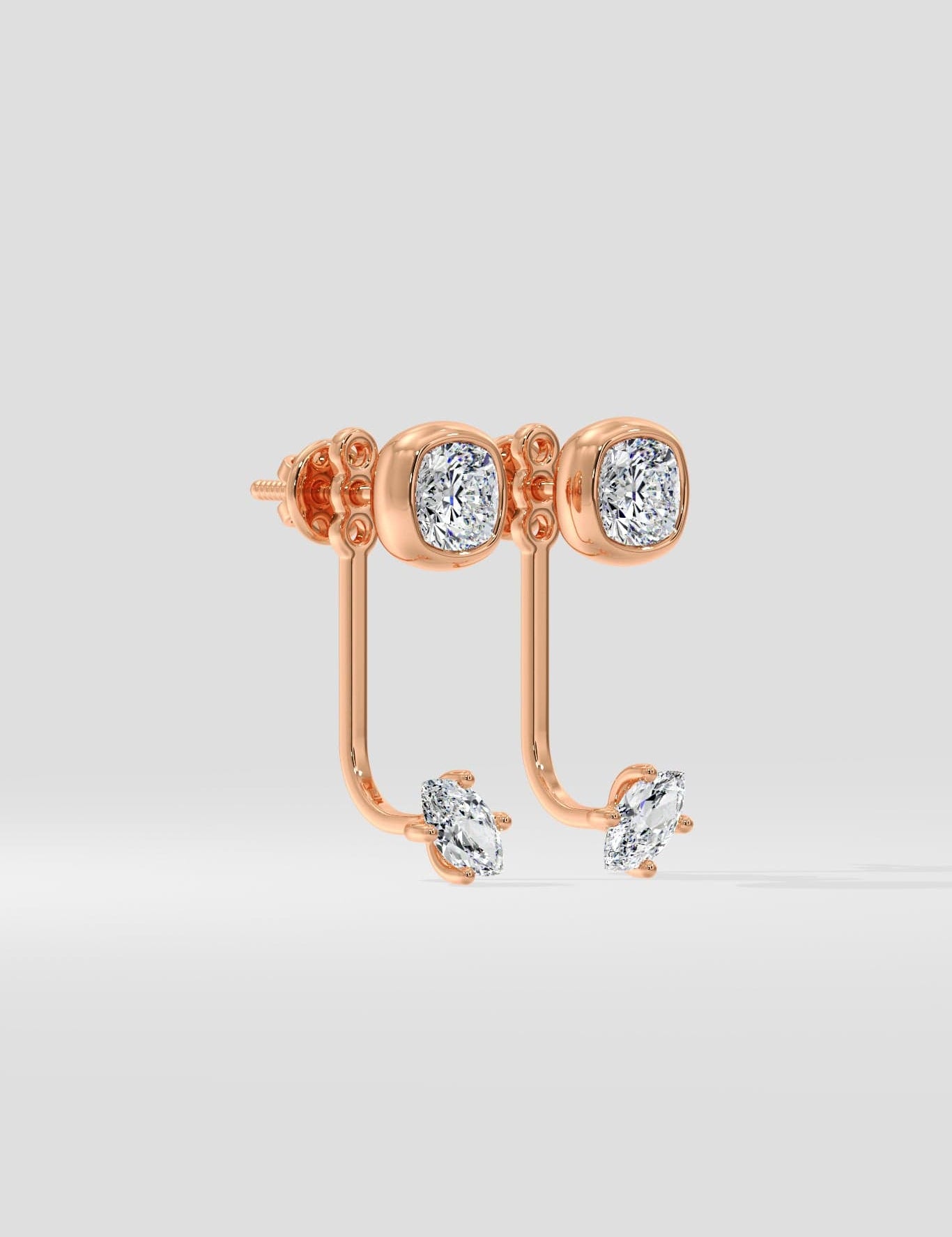 Eclipse Jacket Earrings - House of Quadri