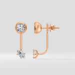 Eclipse Jacket Earrings - House of Quadri