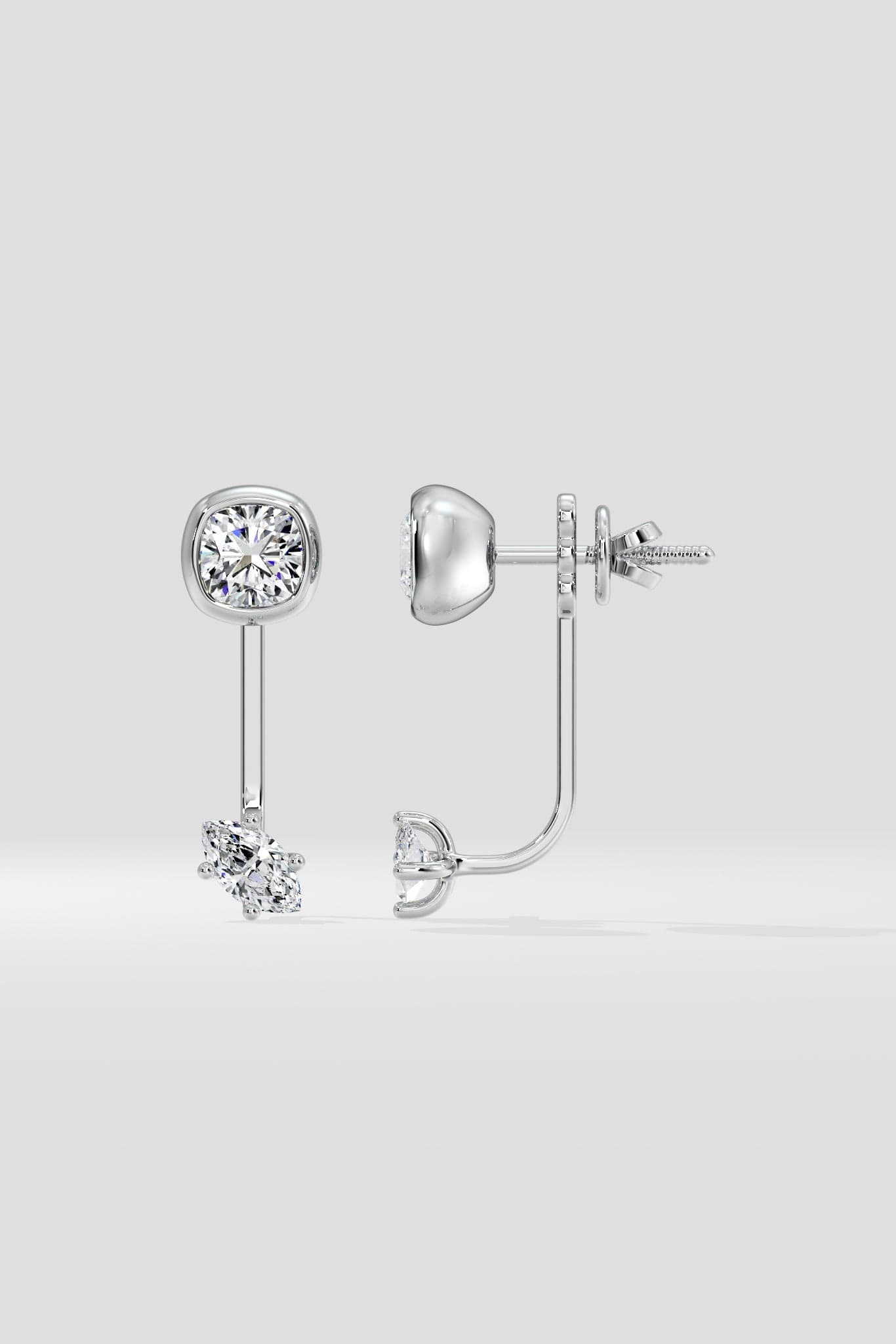 Eclipse Jacket Earrings - House of Quadri