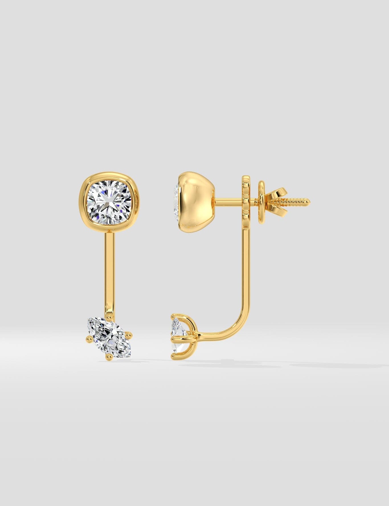 Eclipse Jacket Earrings - House of Quadri