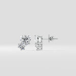 Heartine Duo Studs - House of Quadri