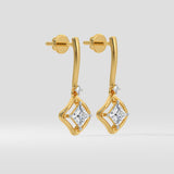 1 Ct Quad Princess Danglers - House of Quadri