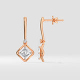 1 Ct Quad Princess Danglers - House of Quadri