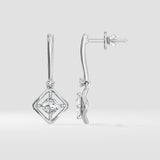 1 Ct Quad Princess Danglers - House of Quadri