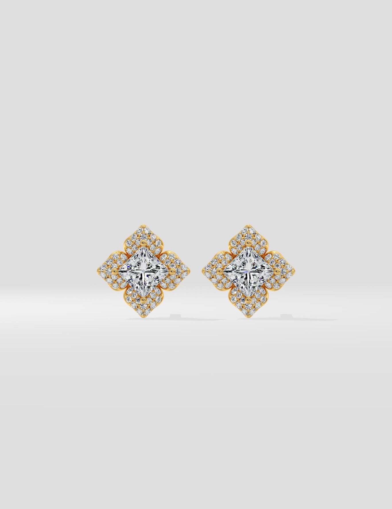 1 Ct Princess Wisp Studs - House of Quadri