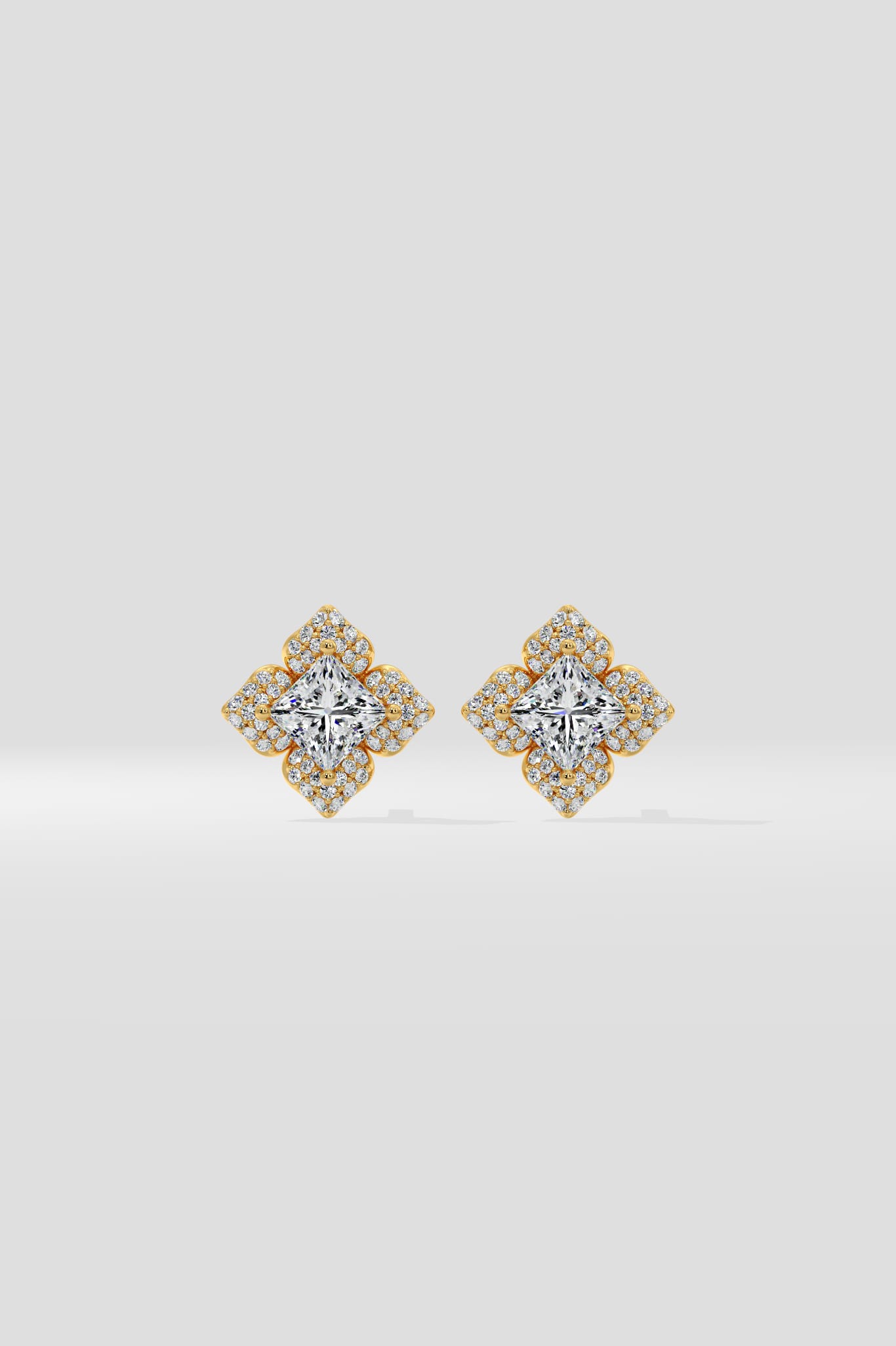 1 Ct Princess Wisp Studs - House of Quadri