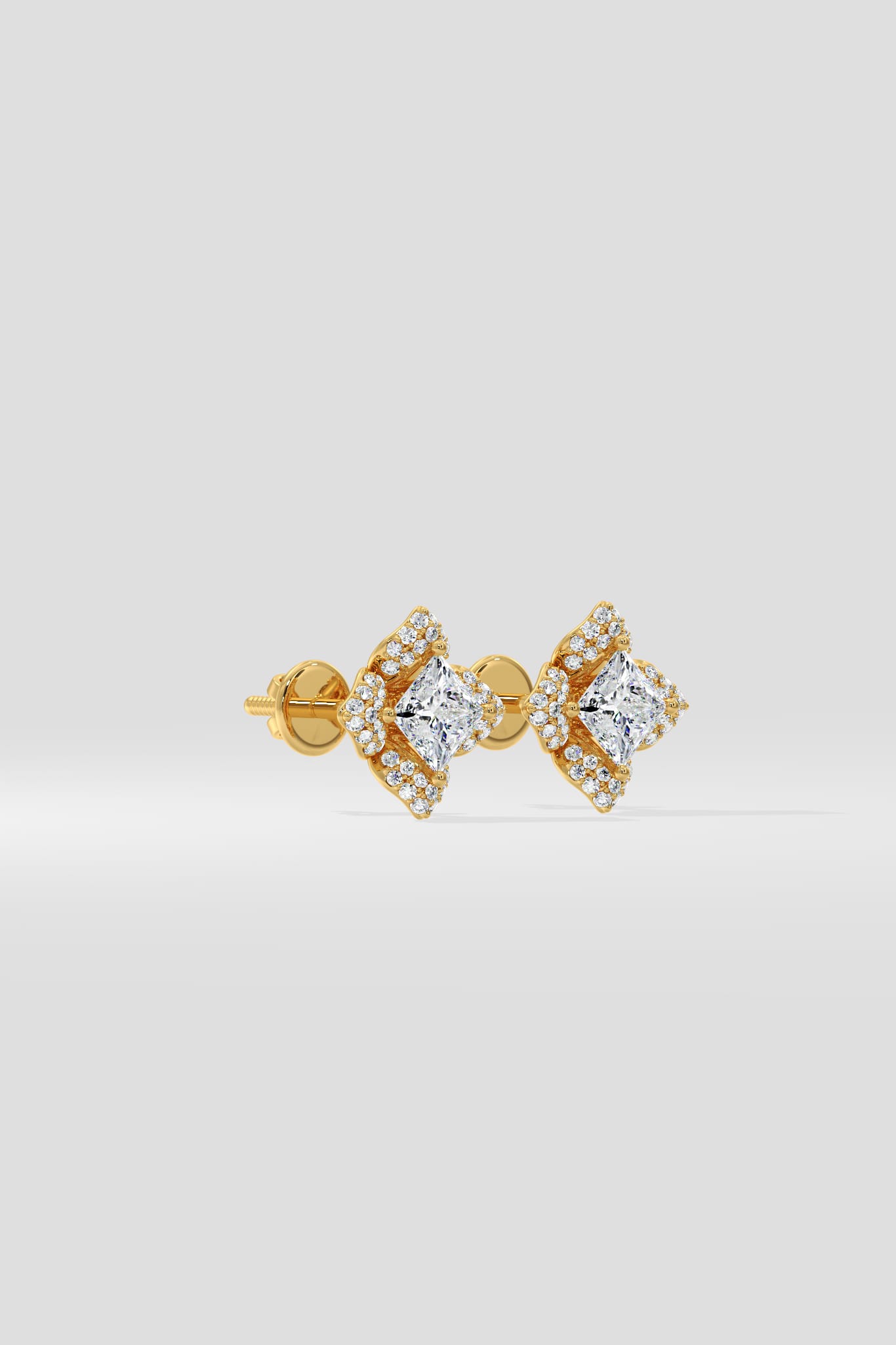 1 Ct Princess Wisp Studs - House of Quadri