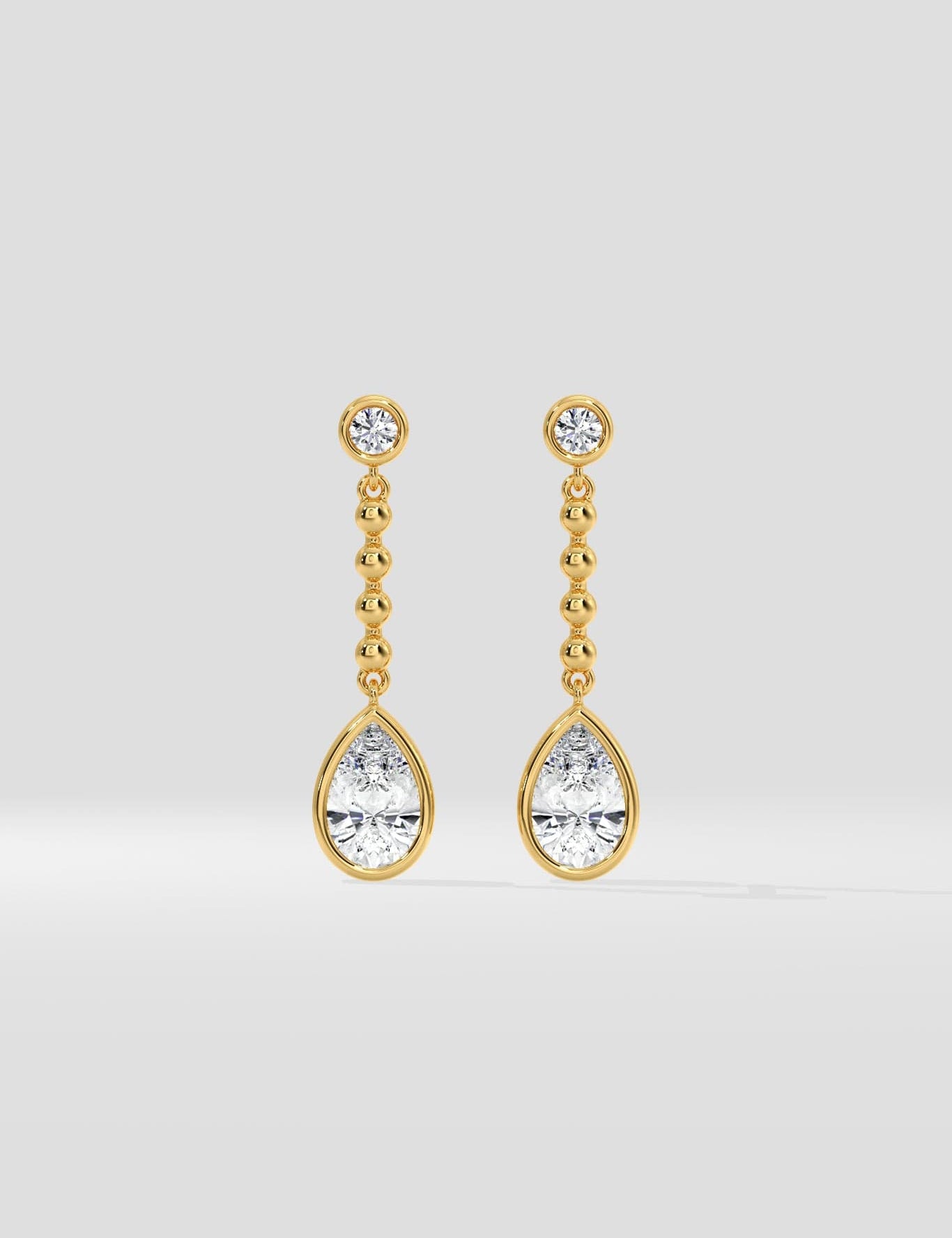 1 Ct Pearline Danglers - House of Quadri