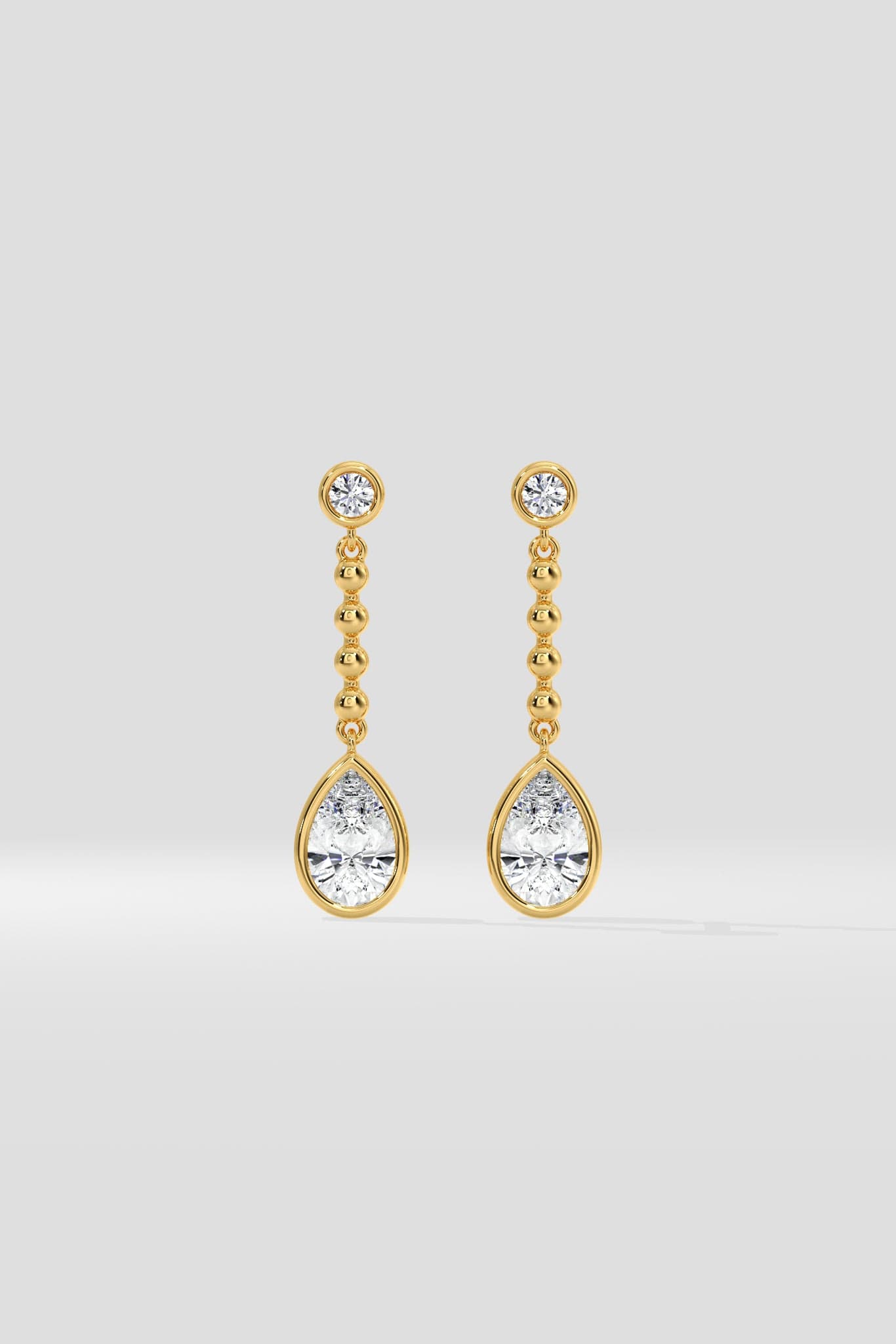 1 Ct Pearline Danglers - House of Quadri