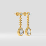 1 Ct Pearline Danglers - House of Quadri