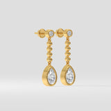 1 Ct Pearline Danglers