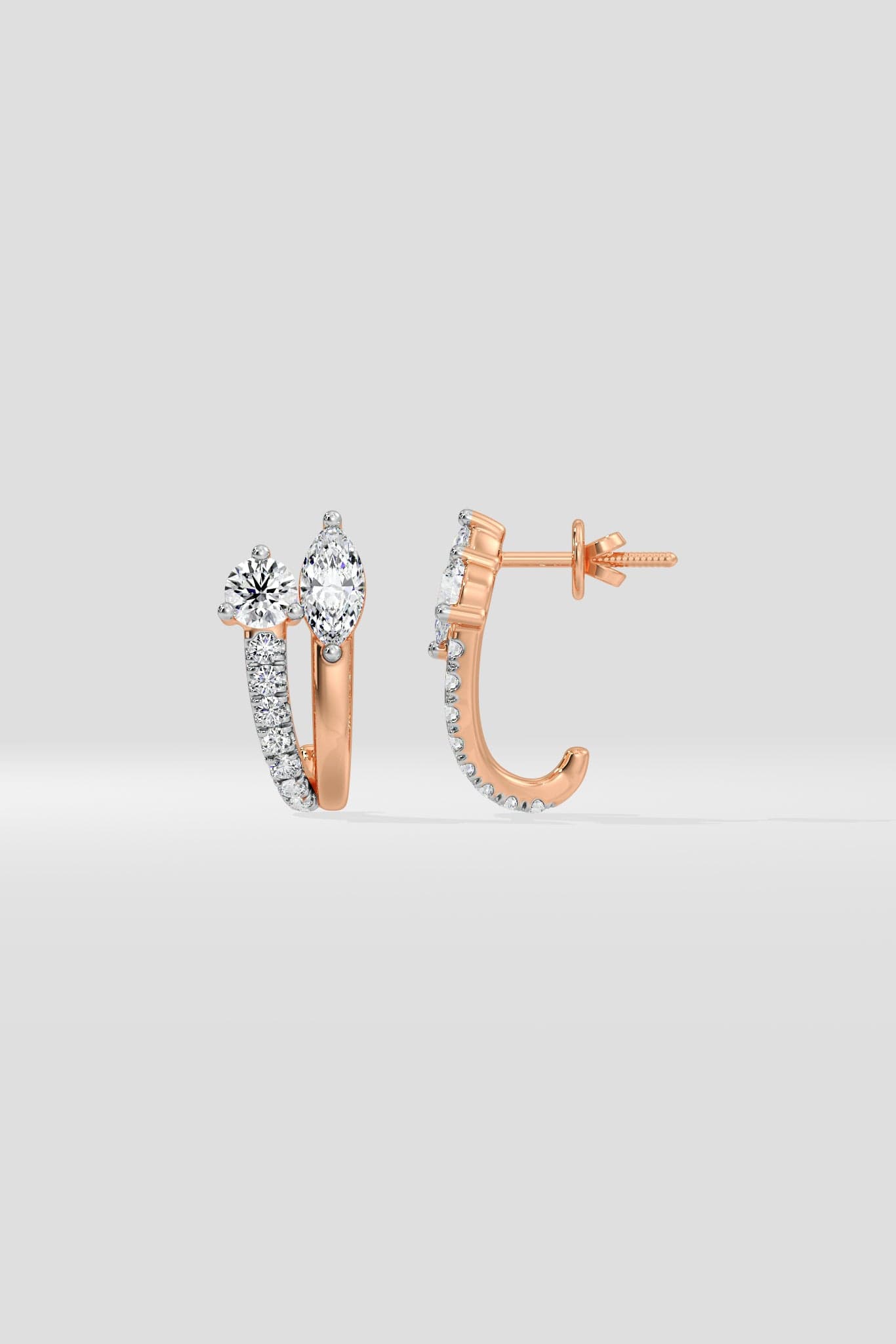 Vector Duet Earrings - House of Quadri