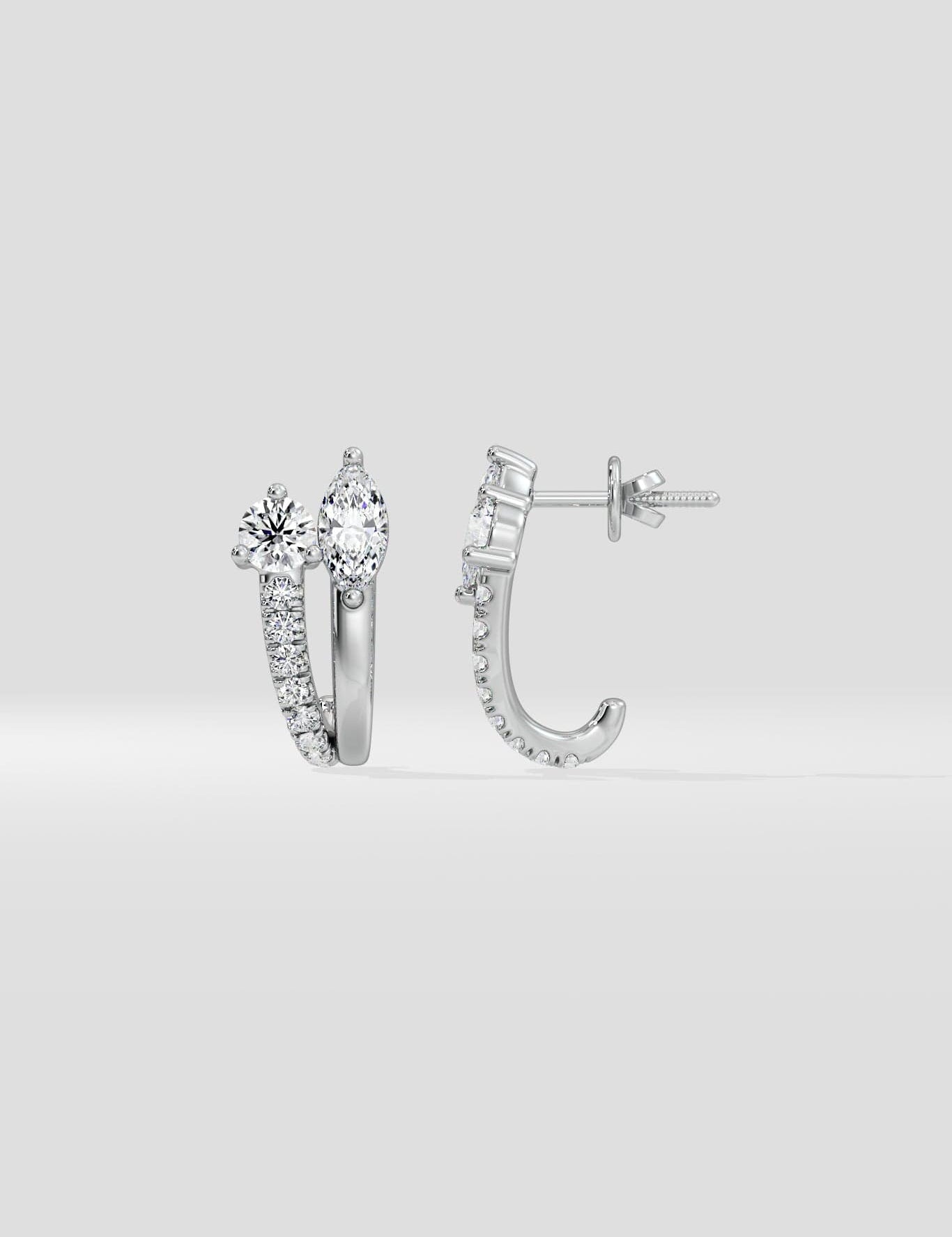 Vector Duet Earrings - House of Quadri