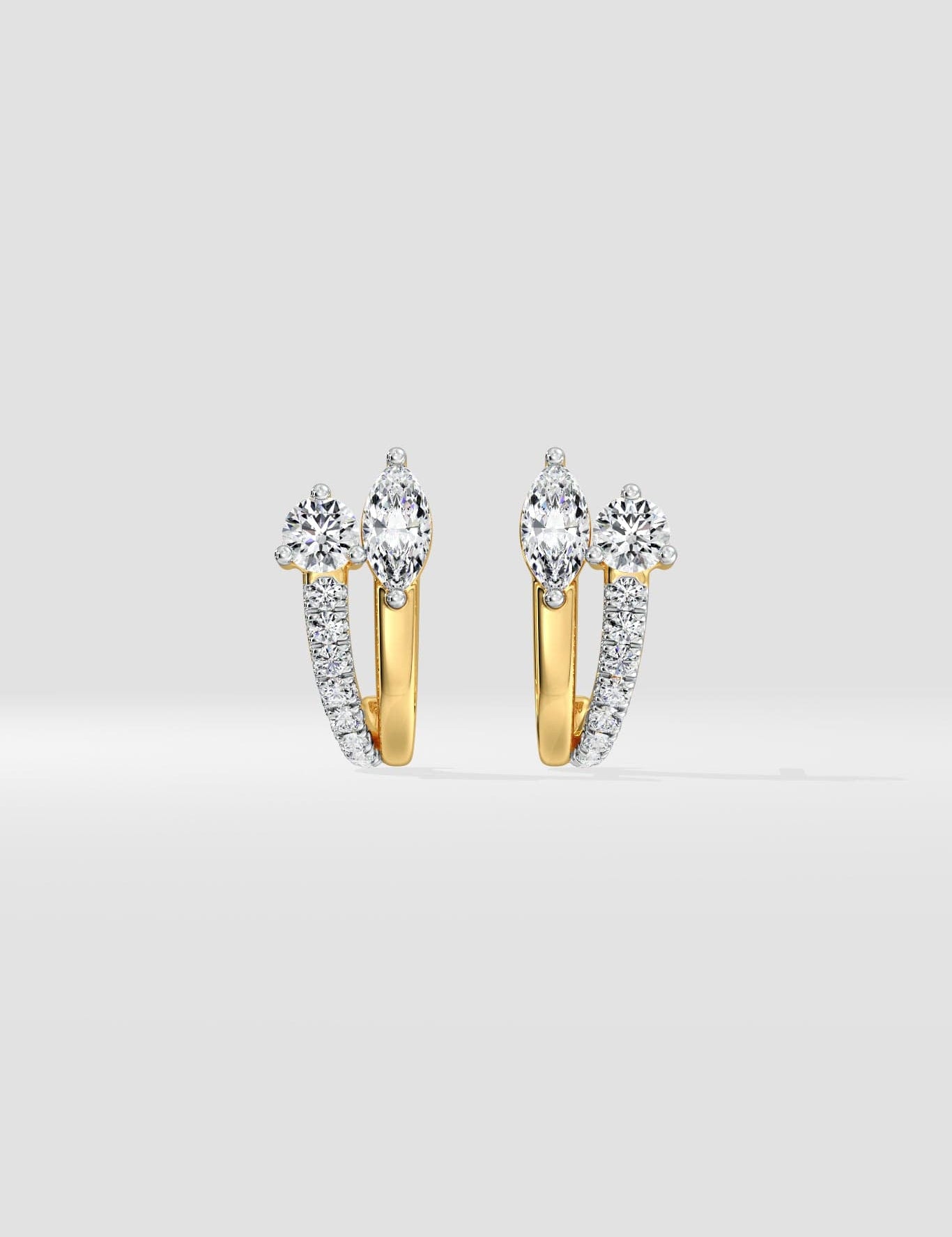 Vector Duet Earrings - House of Quadri