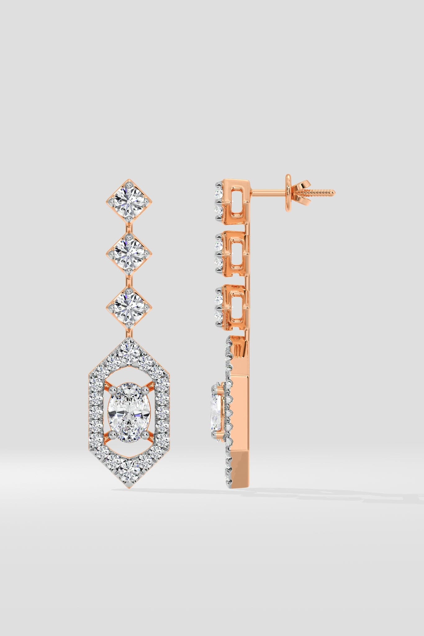 Elorin Drop Danglers - House of Quadri