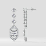 Elorin Drop Danglers - House of Quadri