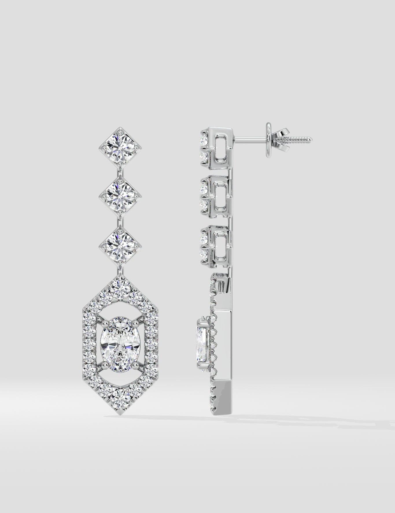 Elorin Drop Danglers - House of Quadri