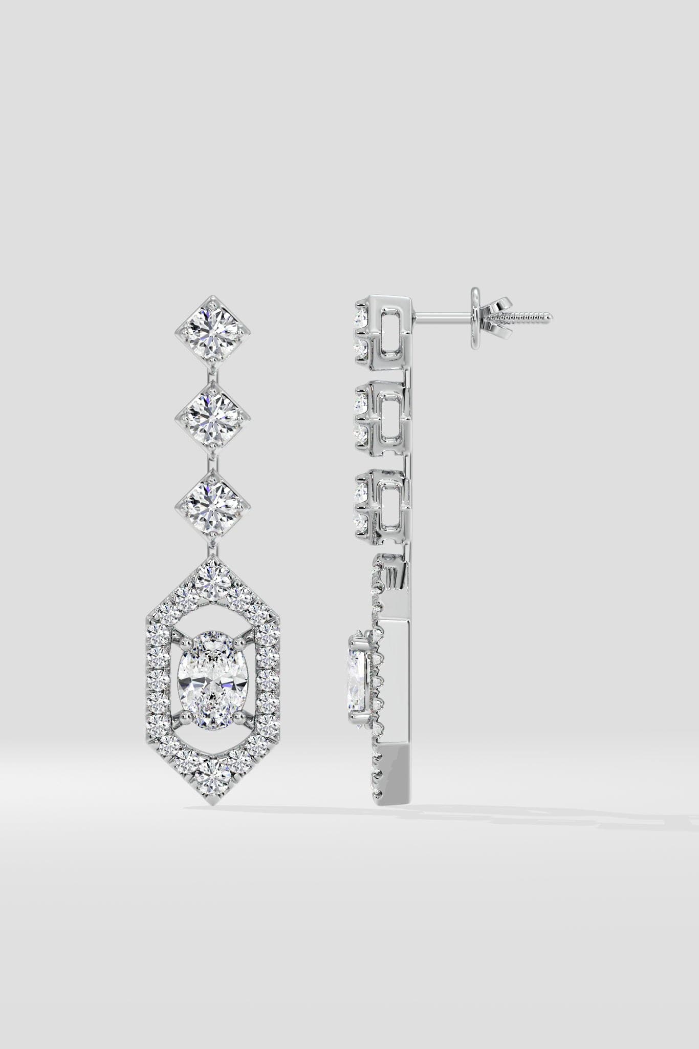 Elorin Drop Danglers - House of Quadri