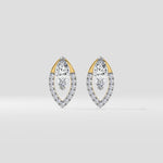 Marquise Lumin Studs - House of Quadri
