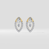 Marquise Lumin Studs - House of Quadri