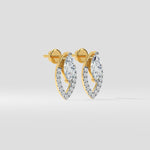 Marquise Lumin Studs - House of Quadri