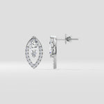 Marquise Lumin Studs - House of Quadri