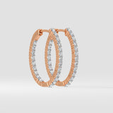 Eterna Inside-Out Hoops