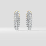 Dome Pavé Huggies - House of Quadri