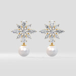 Atelis Pearl Drop Earrings - House of Quadri