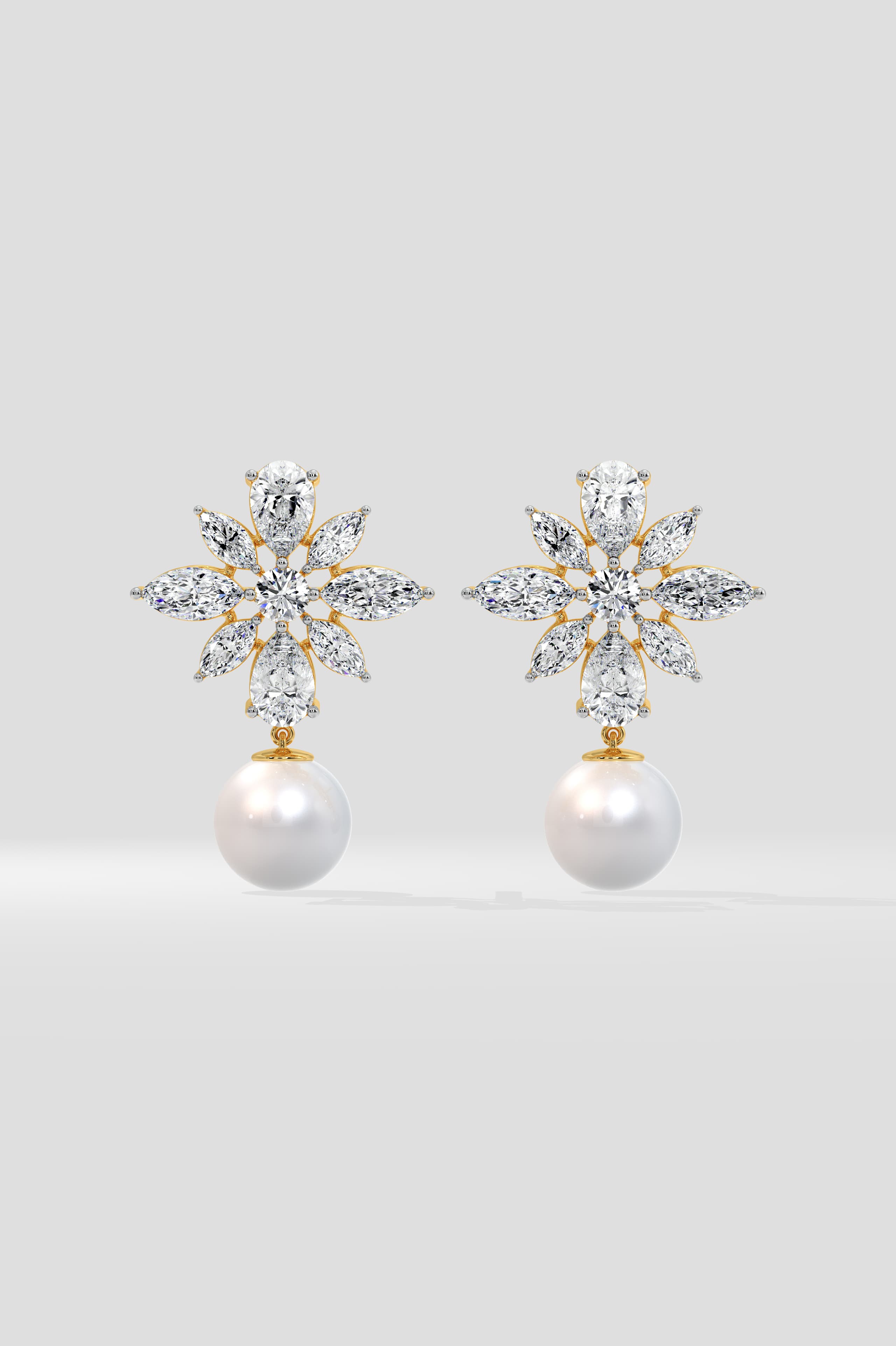Atelis Pearl Drop Earrings - House of Quadri