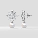 Atelis Pearl Drop Earrings - House of Quadri