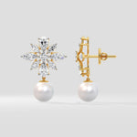 Atelis Pearl Drop Earrings - House of Quadri