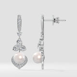 Floris Pearl Danglers