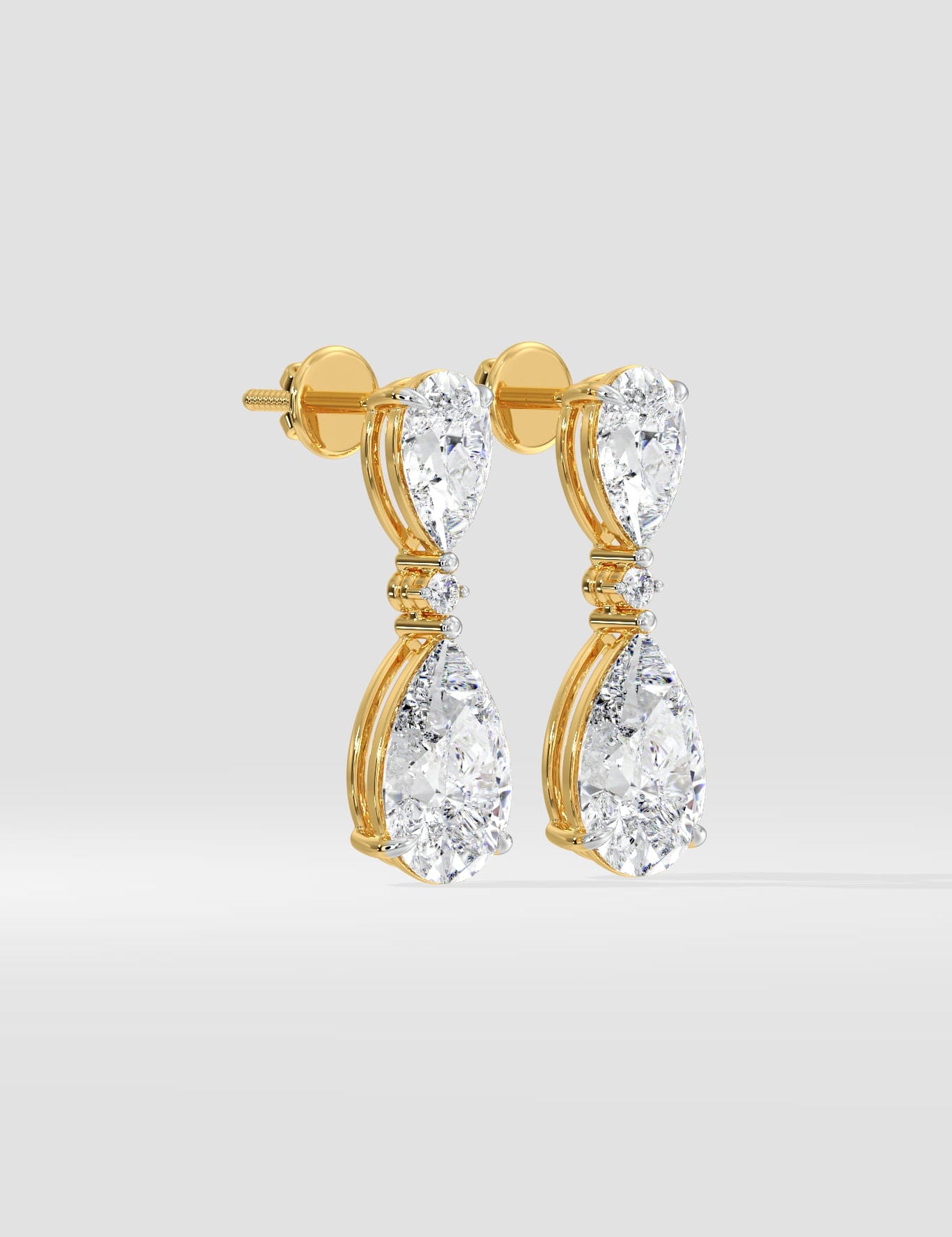 5 Ct Sylvia Pear Drops - House of Quadri