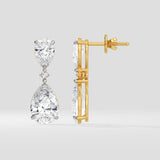 5 Ct Sylvia Pear Drops - House of Quadri